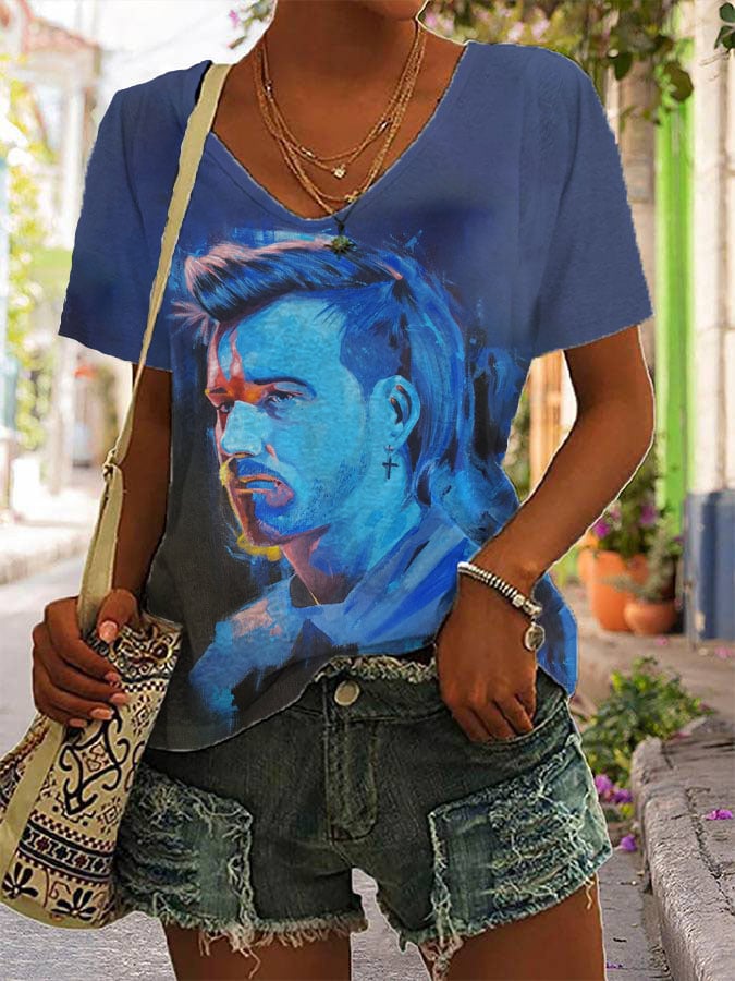 Women's Somebody's Problem Country Music Print T-Shirt